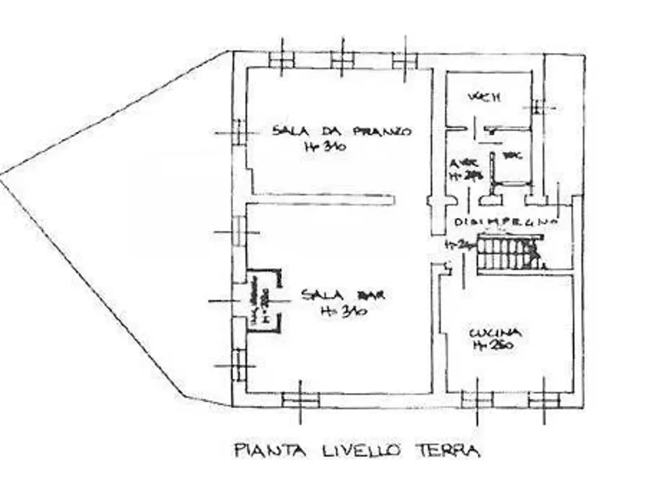 Esercizio commerciale in Via Vittorio Alfieri 16, Tarcento, {3} - Planimetria 1
