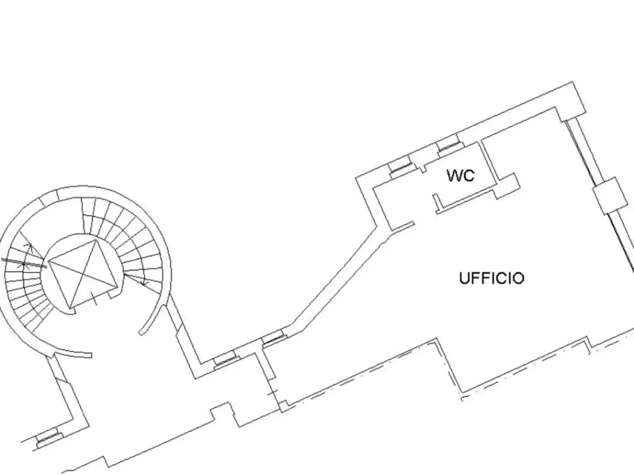 Ufficio in Via Don Luigi Palazzolo 35, Lallio, {3} - Planimetria 1