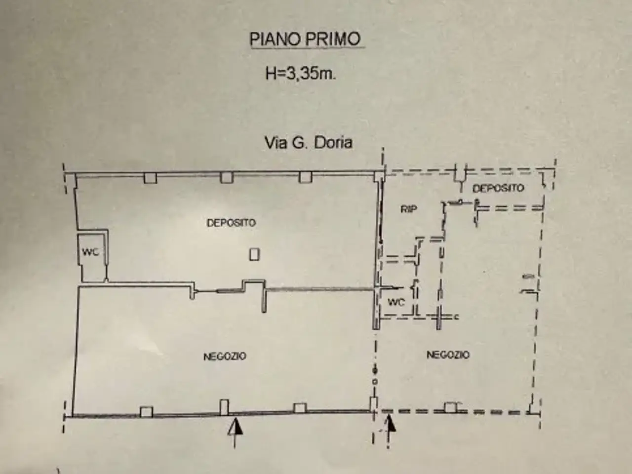 Negozio in Viale Italia 50, La Spezia, {3} - Planimetria 1