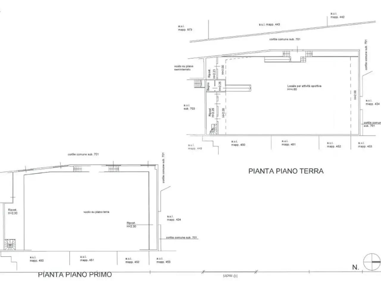 Capannone in Via Roma 184, Magenta, {3} - Planimetria 1