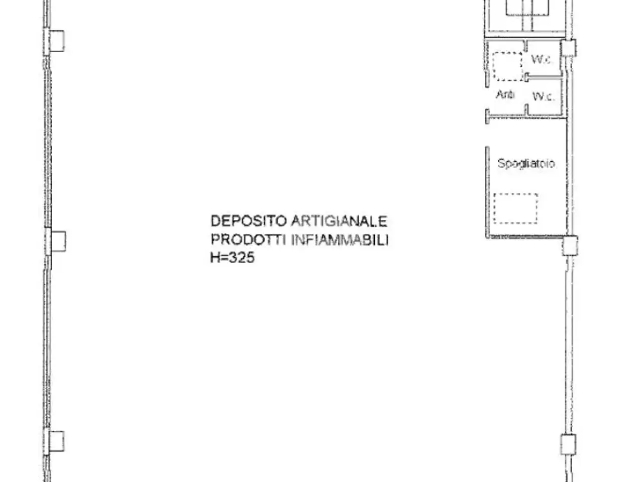 Capannone in Via Enrico Mattei 1, Scorze', {3} - Planimetria 1