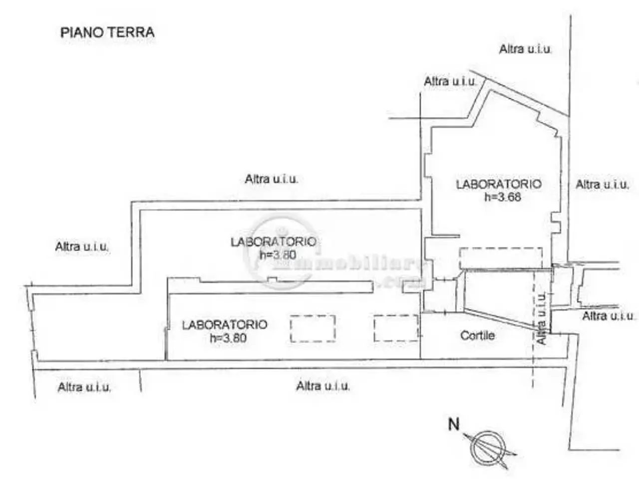 Laboratorio in Via Paolo Lomazzo 34, Milano, {3} - Planimetria 1