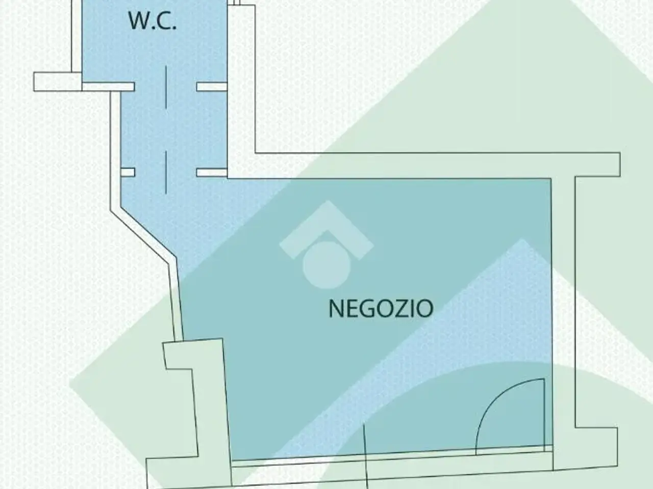 Negozio in Corso Garibaldi 76, Rho, {3} - Planimetria 1