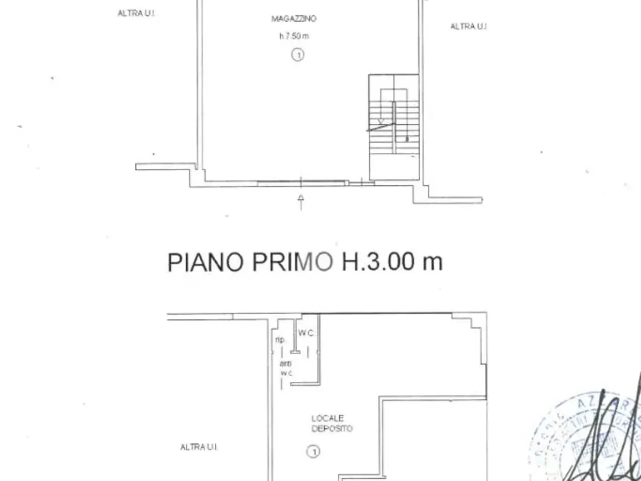 Capannone in Strada Banchette 3, Rosta, {3} - Planimetria 1
