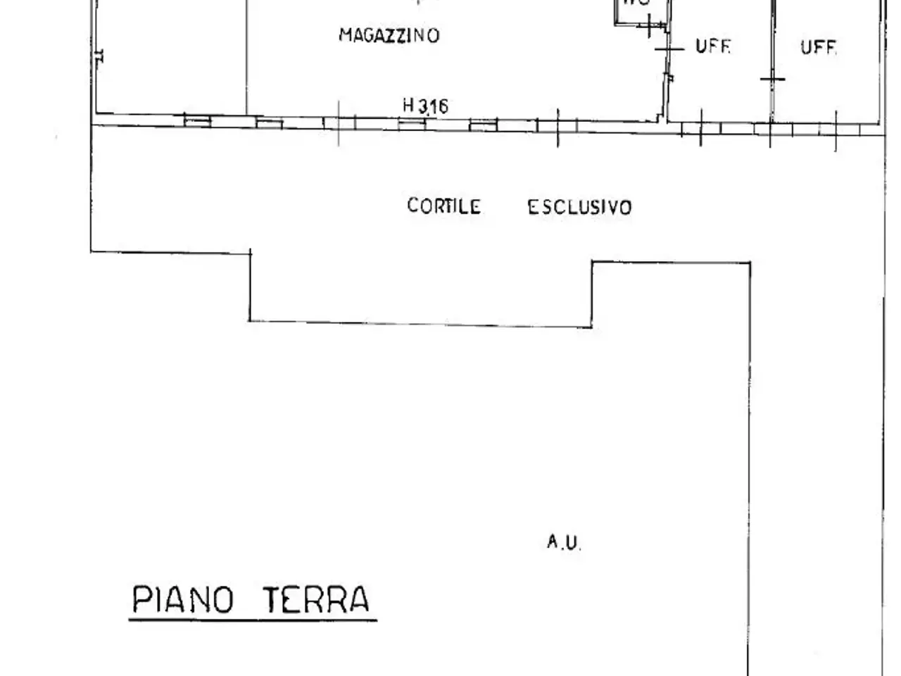 Capannone in Via Gianbattista Pagani 8, Brescia, {3} - Planimetria 1