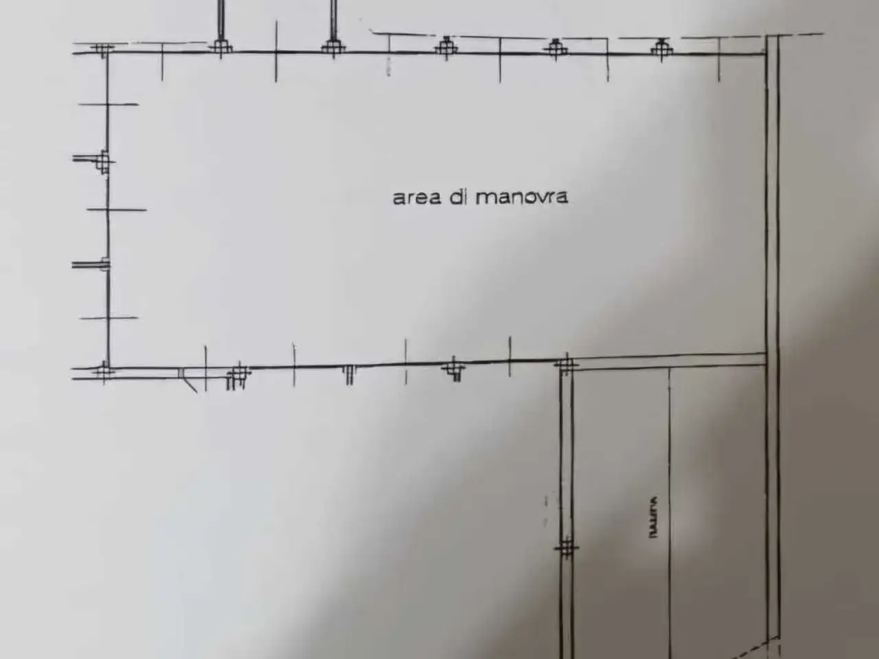 Parcheggio chiuso in , Rottofreno, {3} - Planimetria 1