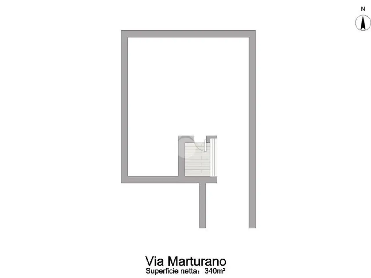 Magazzino in Via Filomena Marturano 21, Napoli, {3} - Planimetria 1