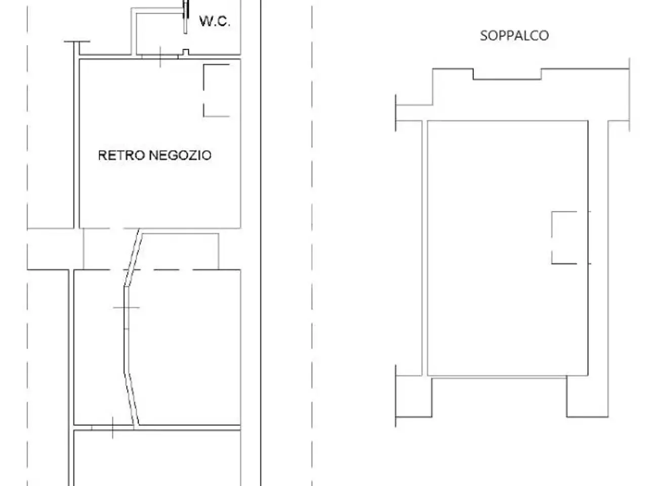 Negozio in Via Giovanni Bettolo 7, Roma, {3} - Planimetria 1