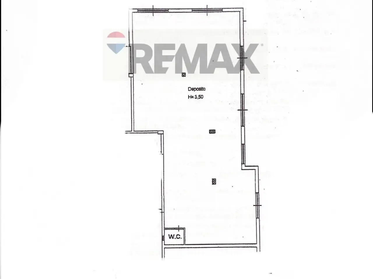 Negozio in , Monopoli, {3} - Planimetria 1