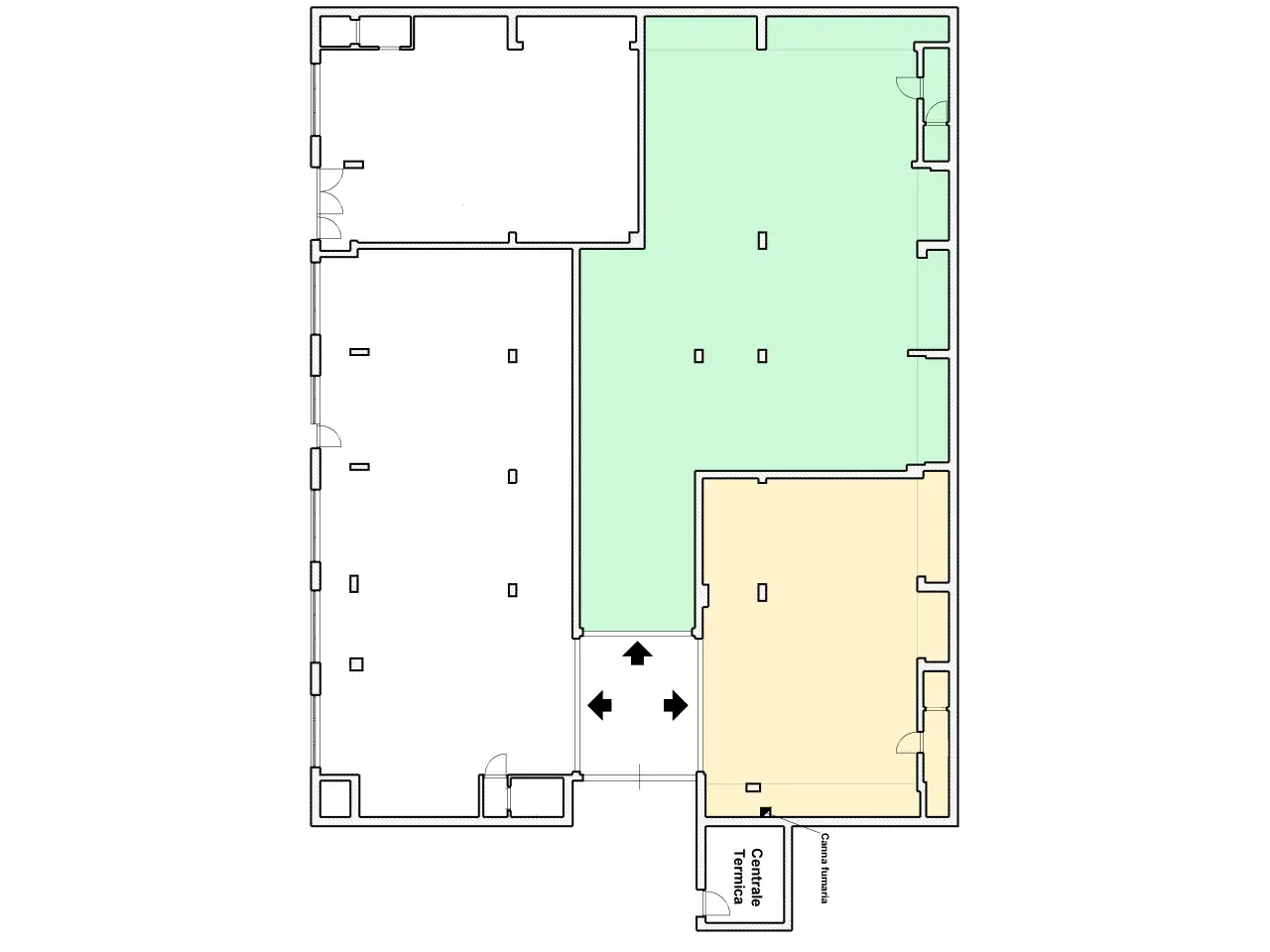 Officina in Via Settevene Palo 119, Cerveteri, {3} - Planimetria 1