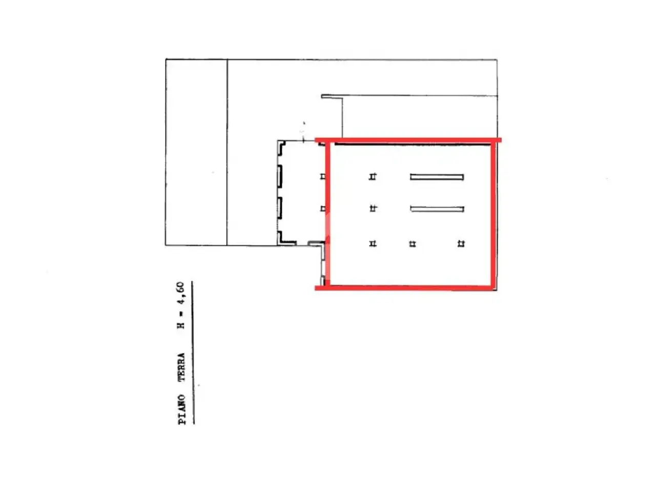 Magazzino in Via Giuseppina 15, Cremona, {3} - Planimetria 1