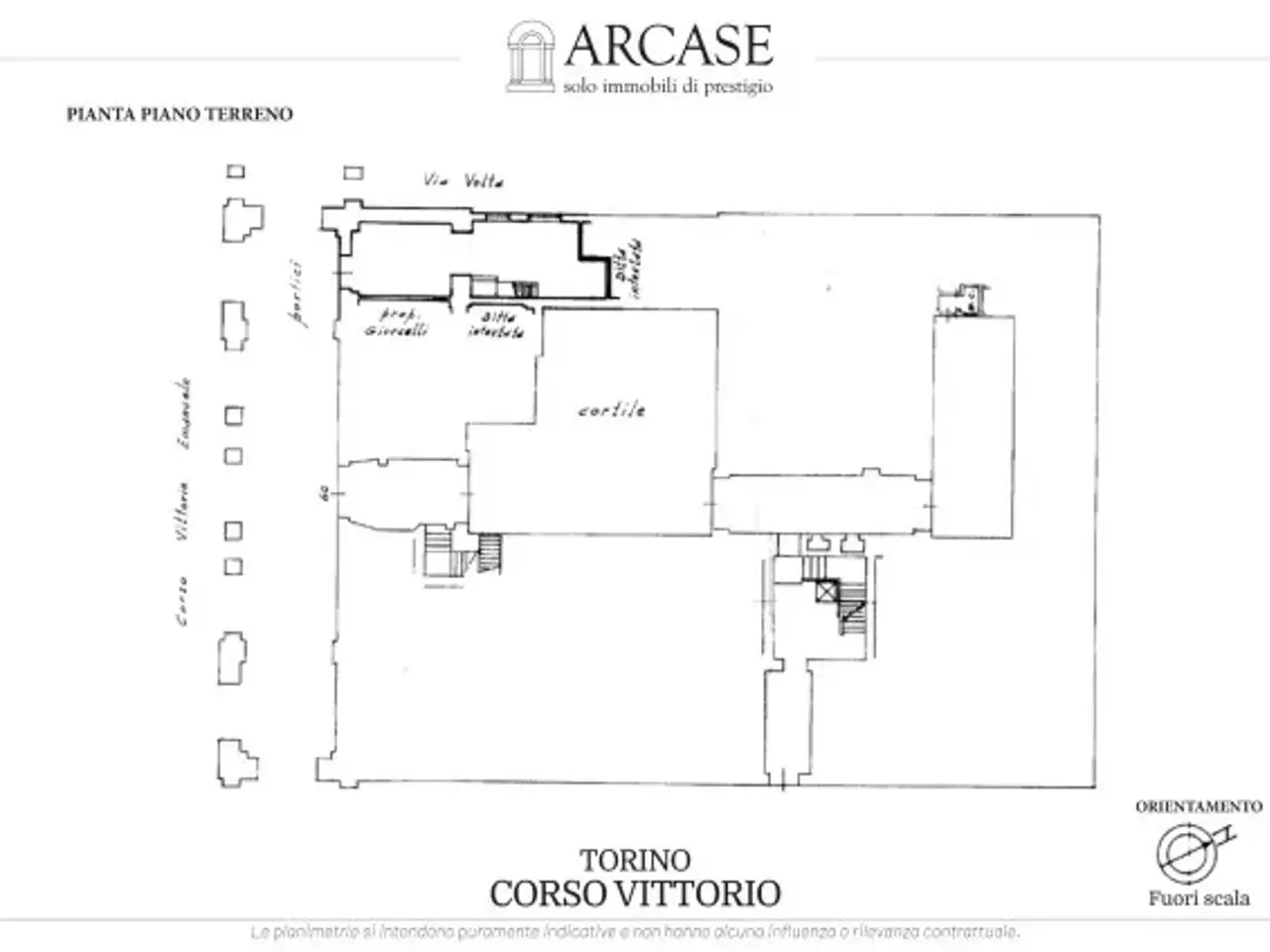 Negozio in Corso Vittorio Emanuele II, Torino, {3} - Planimetria 1