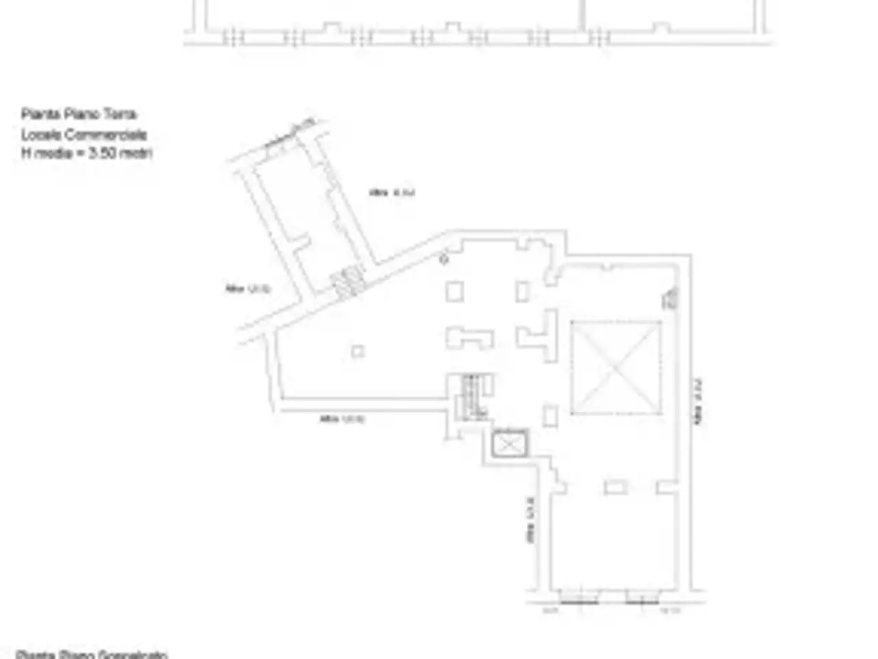 Negozio in Via Po, Roma, {3} - Planimetria 1