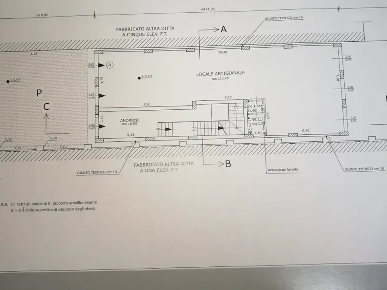 Laboratorio in Via XX Luglio 40, Milazzo, {3} - Planimetria 1