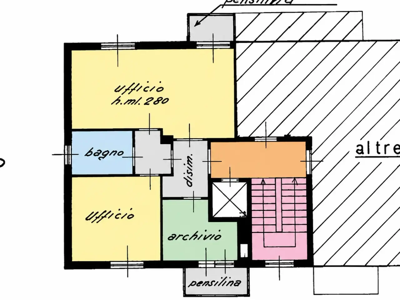 Ufficio in Viale Venezia 52, Pordenone, {3} - Planimetria 1