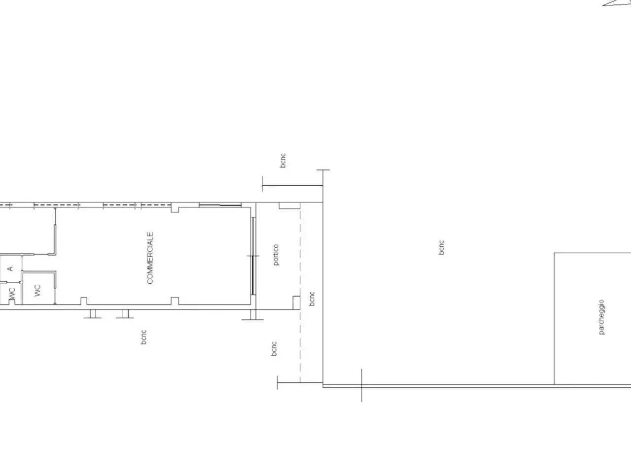 Negozio in Via Amendola 108a, Mentana, {3} - Planimetria 1