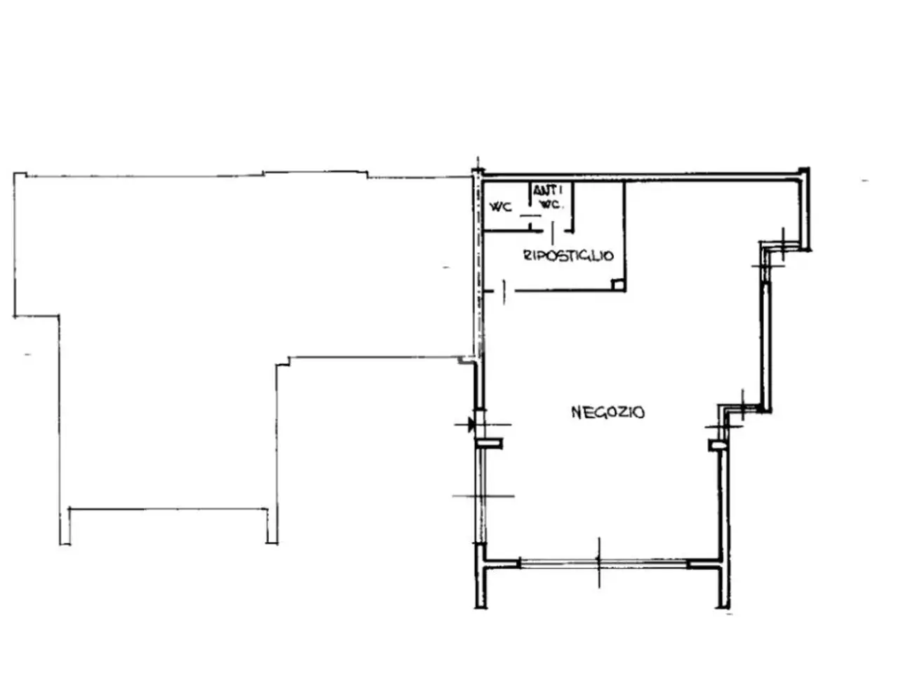 Negozio in Corso Giuseppe Zanardelli 67, Gardone Riviera, {3} - Planimetria 1