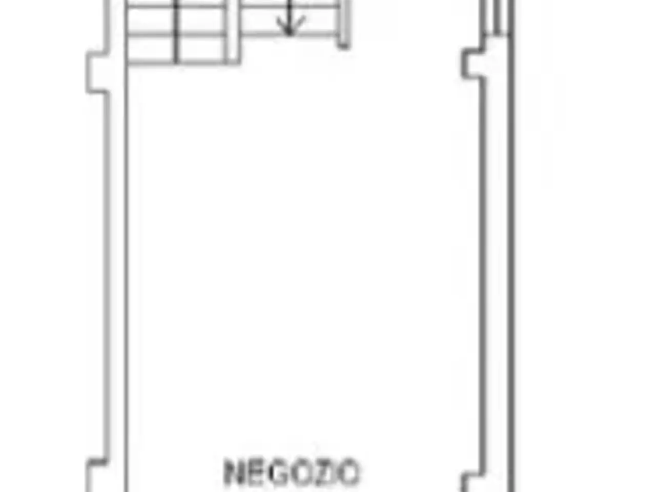 Negozio in Via Silvio Bonfante, Imperia, {3} - Planimetria 1