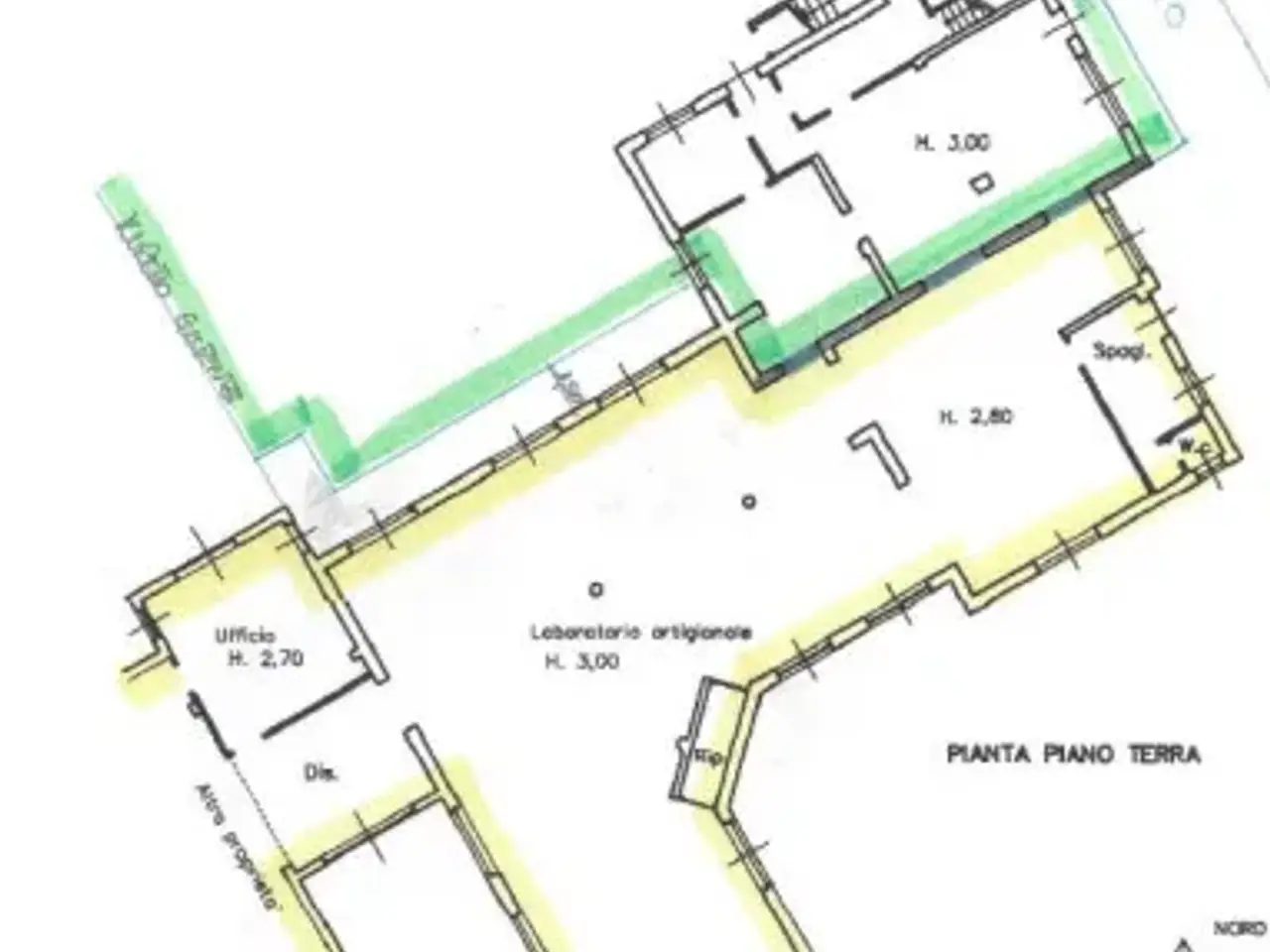 Negozio in Via Castelli 6, Gemonio, {3} - Planimetria 1