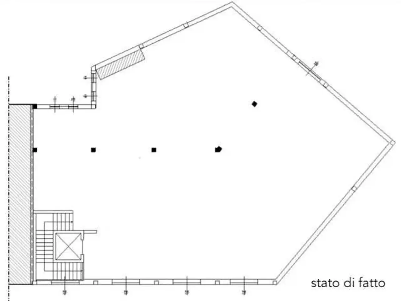 Ufficio in Via Treviglio 8, Caravaggio, {3} - Planimetria 1