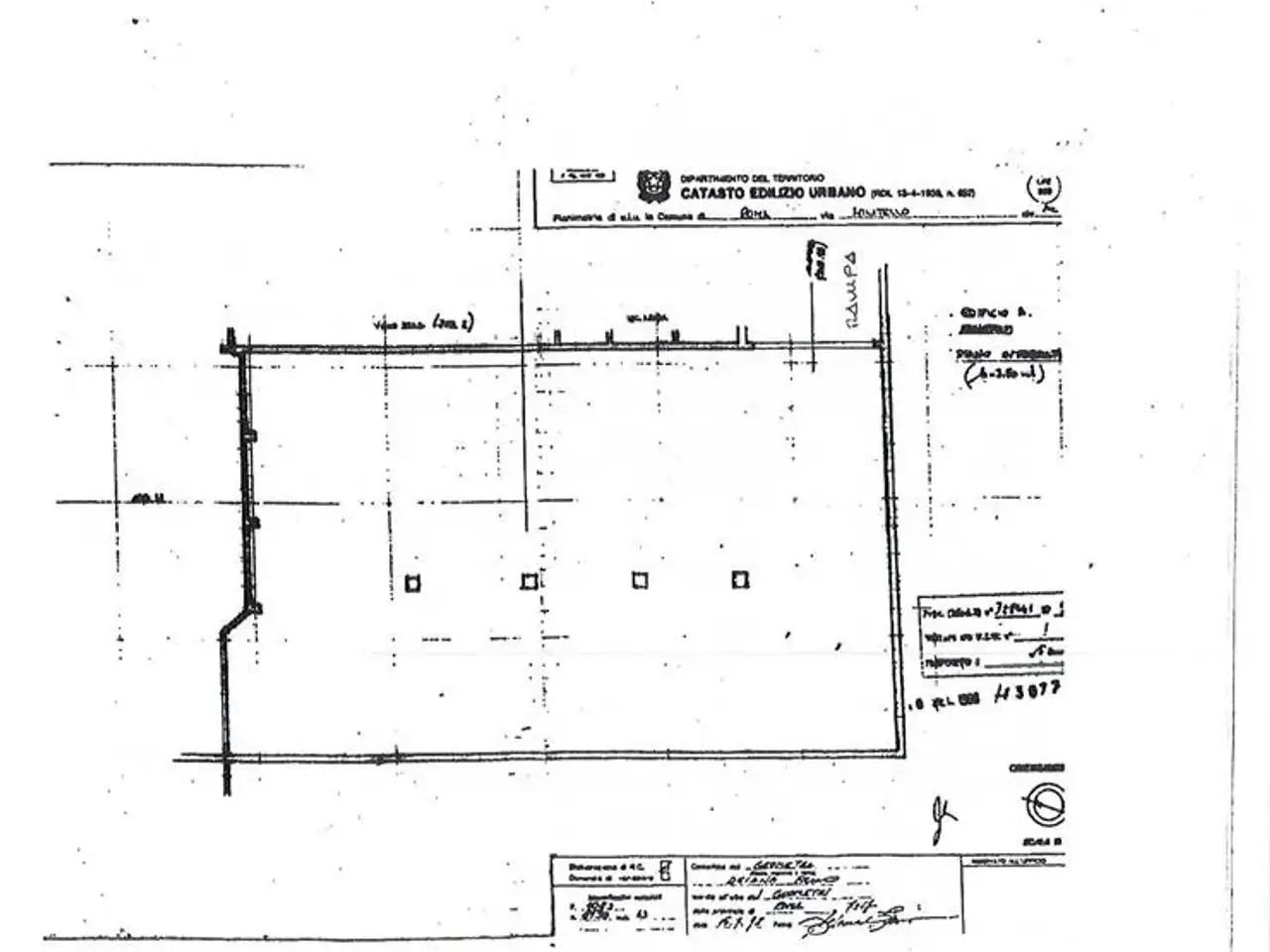 Magazzino in Via Militello 10, Roma, {3} - Planimetria 1