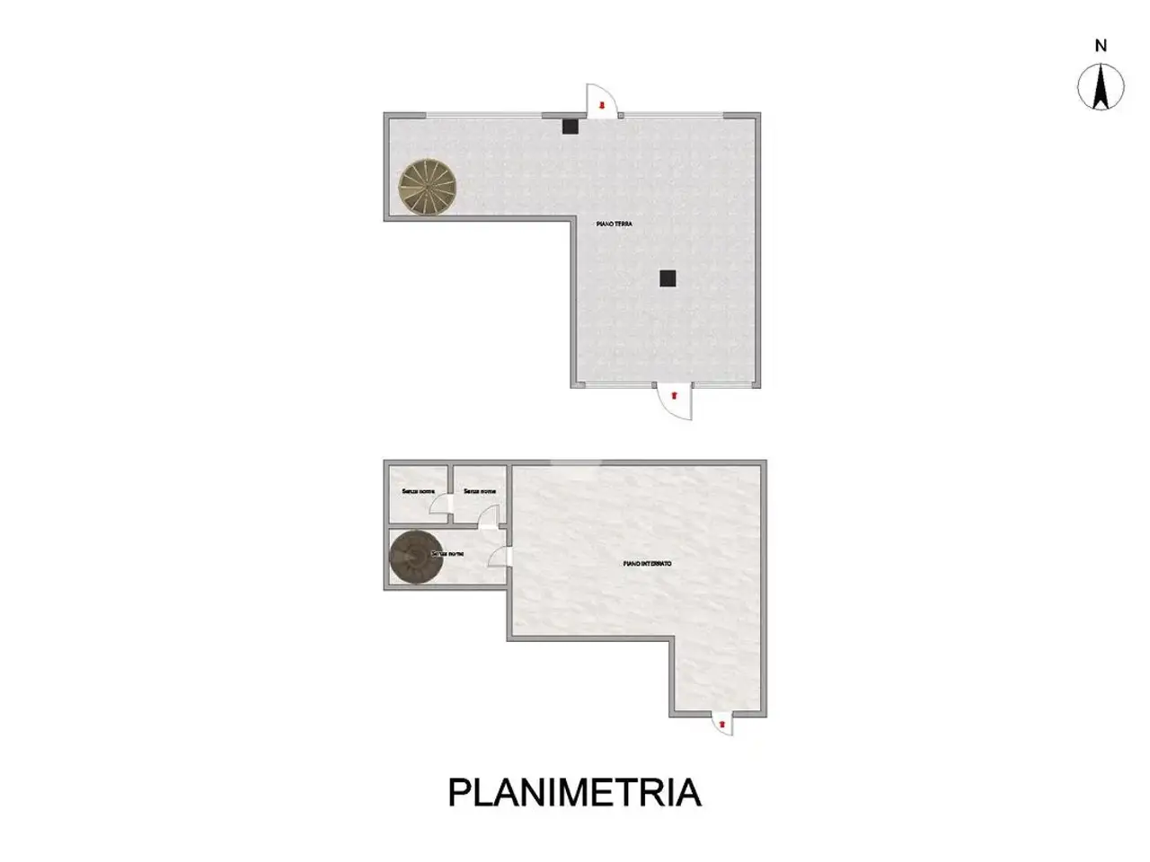 Negozio in Via Podgora 9, Castelfranco Veneto, {3} - Planimetria 1