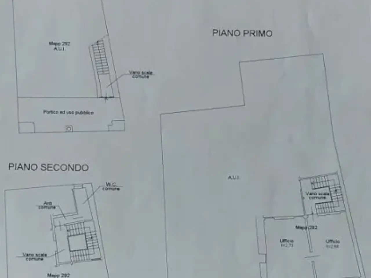 Ufficio in Piazzotto Montevecchio, Bassano Del Grappa, {3} - Planimetria 1