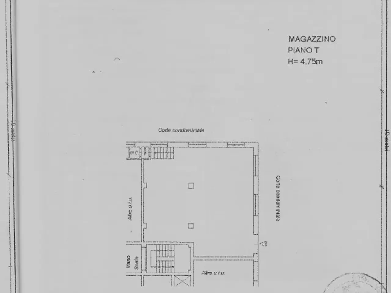 Magazzino in , Roma, {3} - Planimetria 1