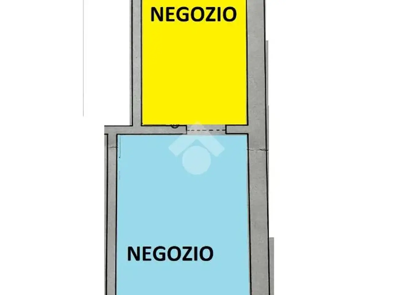 Negozio in Via Trotti 51, Alessandria, {3} - Planimetria 1