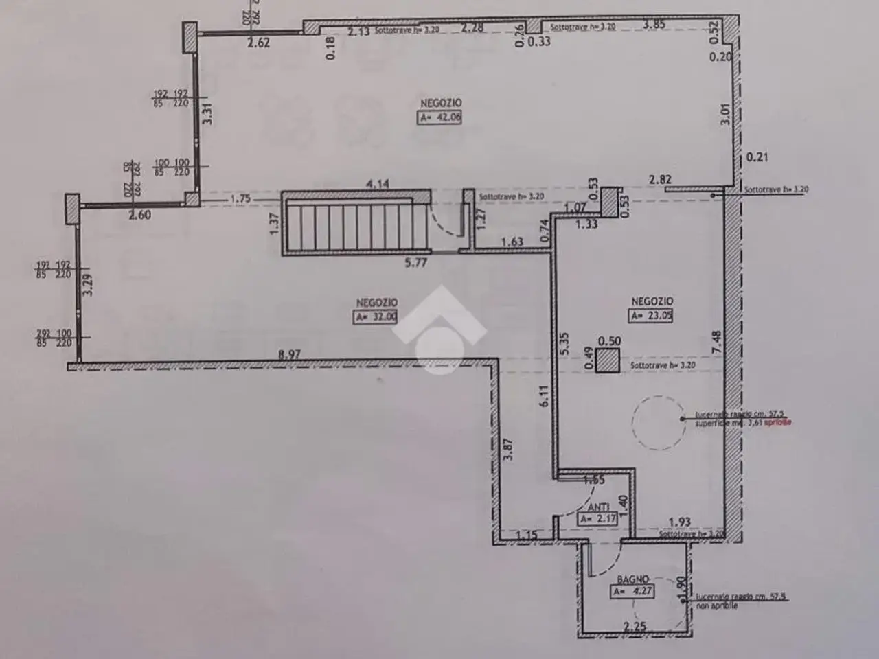 Negozio in , Pesaro, {3} - Planimetria 1