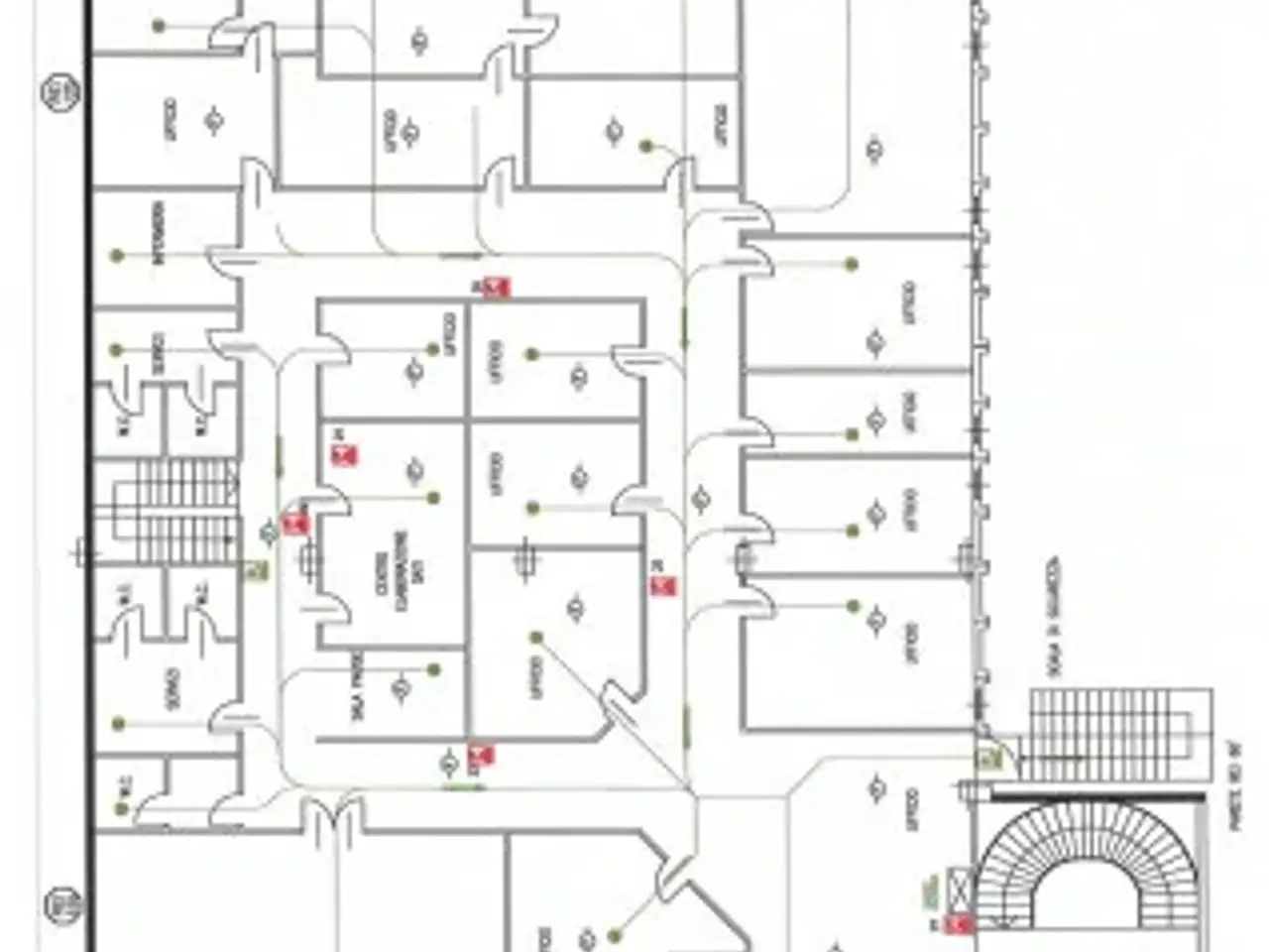 Ufficio in Corso Immanuel Kant 58, Volpiano, {3} - Planimetria 1