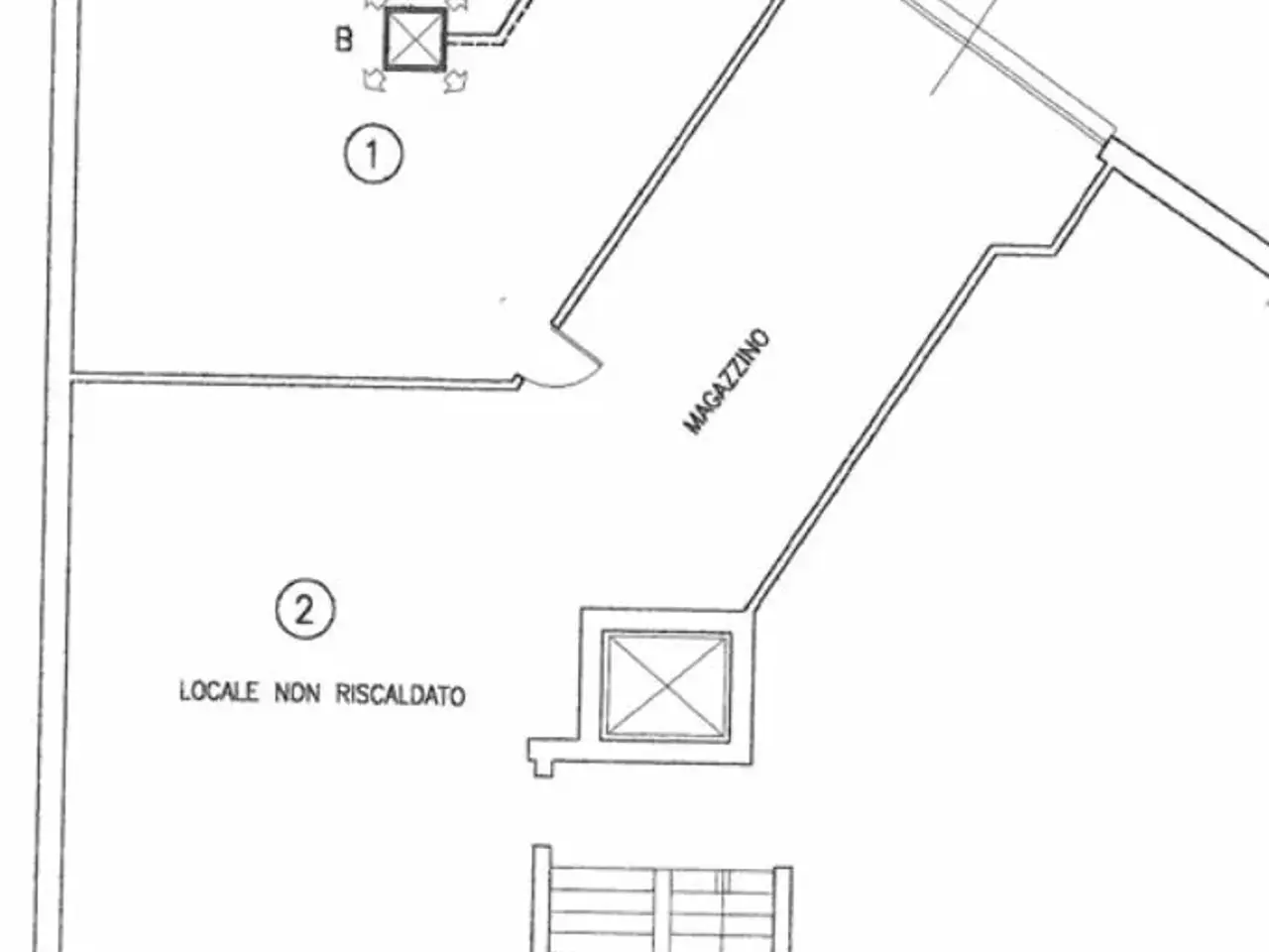 Negozio in Via della Ghiara 83, La Spezia, {3} - Planimetria 1