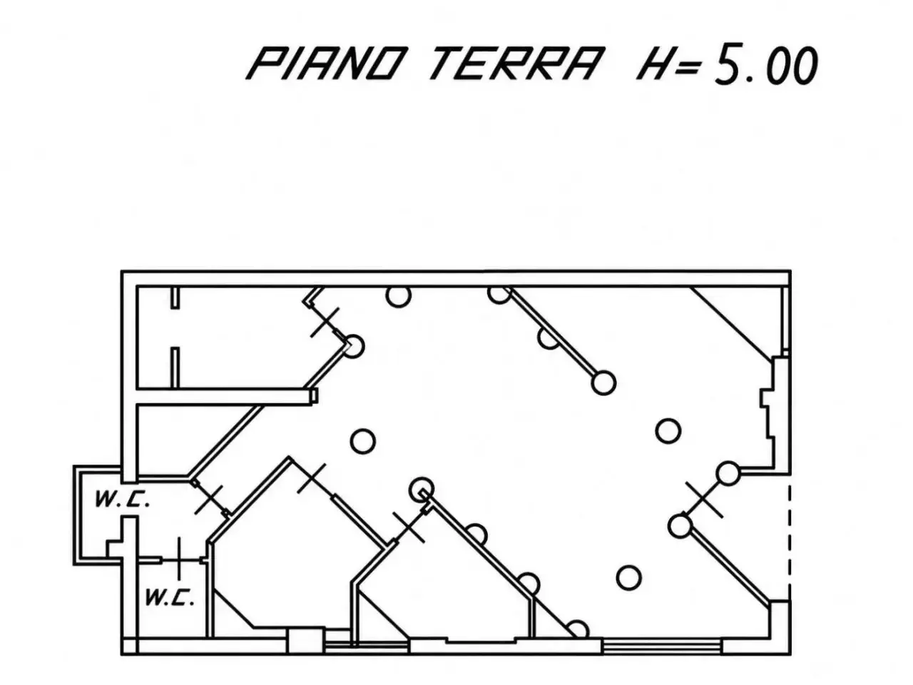 Palazzina commerciale in Via Marsala 100, San Benedetto Del Tronto, {3} - Planimetria 1