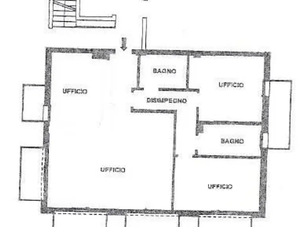 Ufficio in Viale Torino 12, Alba, {3} - Planimetria 1