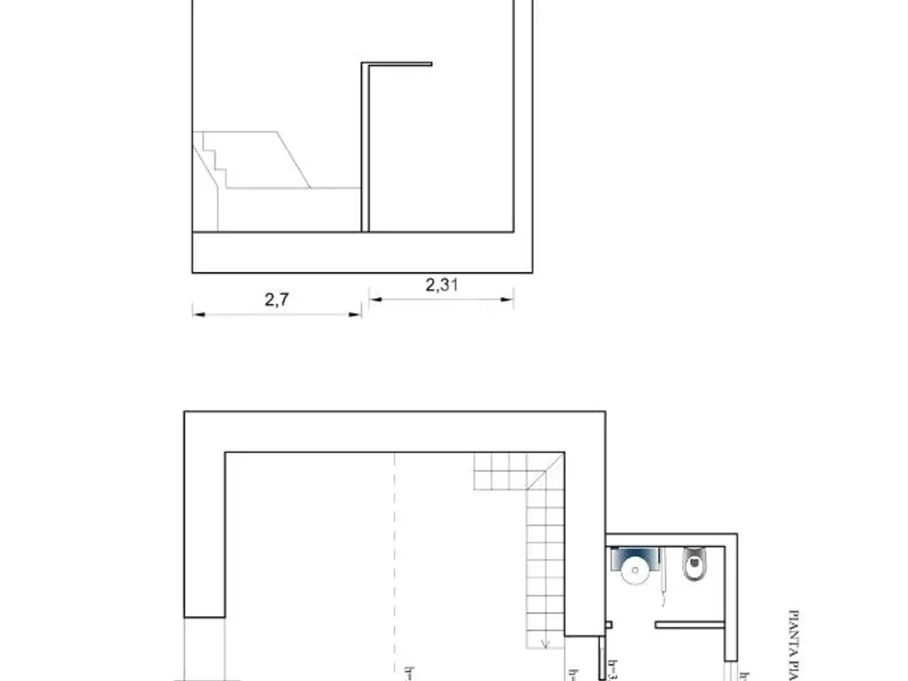 Negozio in Via Massimo Stanzione 75, Frattamaggiore, {3} - Planimetria 1