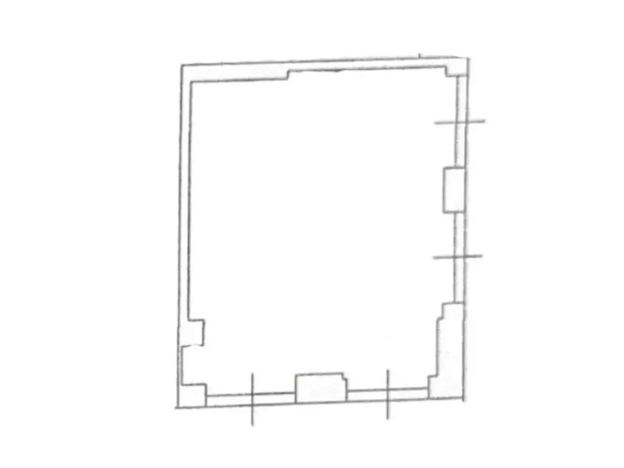 Negozio in Via Dante Alighieri 20, Foggia, {3} - Planimetria 1