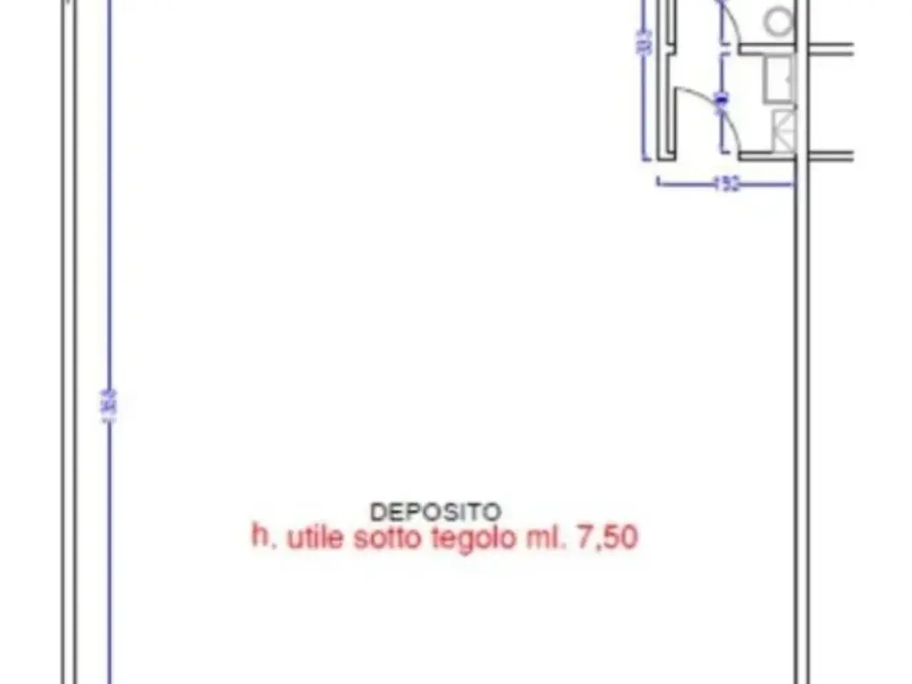 Capannone in Via Italia 1, Busnago, {3} - Planimetria 1