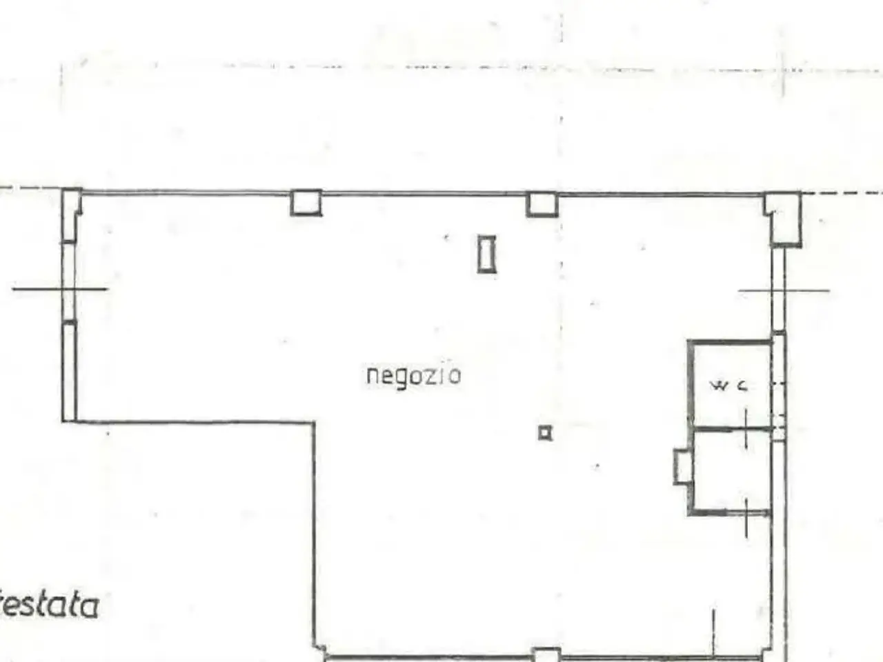 Negozio in Via Umbria 36, Firenze, {3} - Planimetria 1