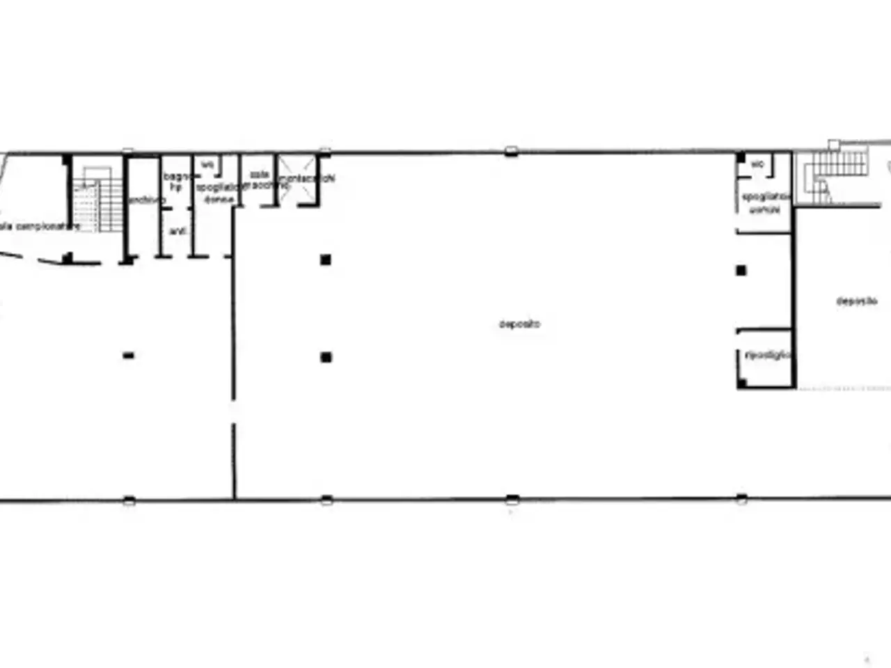 Capannone in Via Emilia Ovest, Modena, {3} - Planimetria 1