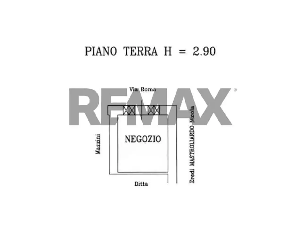 Negozio in Viale Roma 7, Colli A Volturno, {3} - Planimetria 1