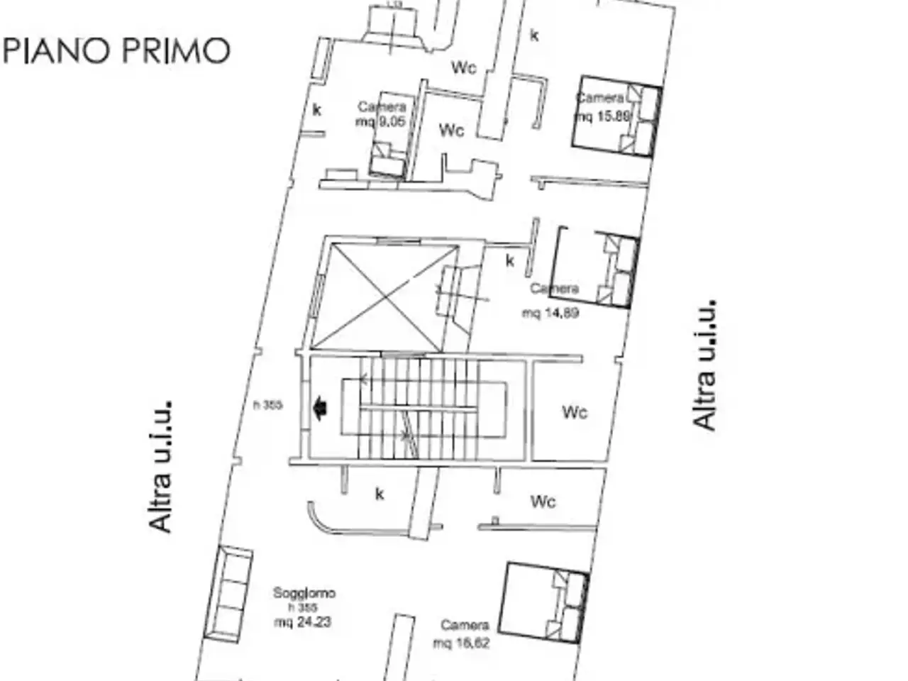 Hotel in , Firenze, {3} - Planimetria 1