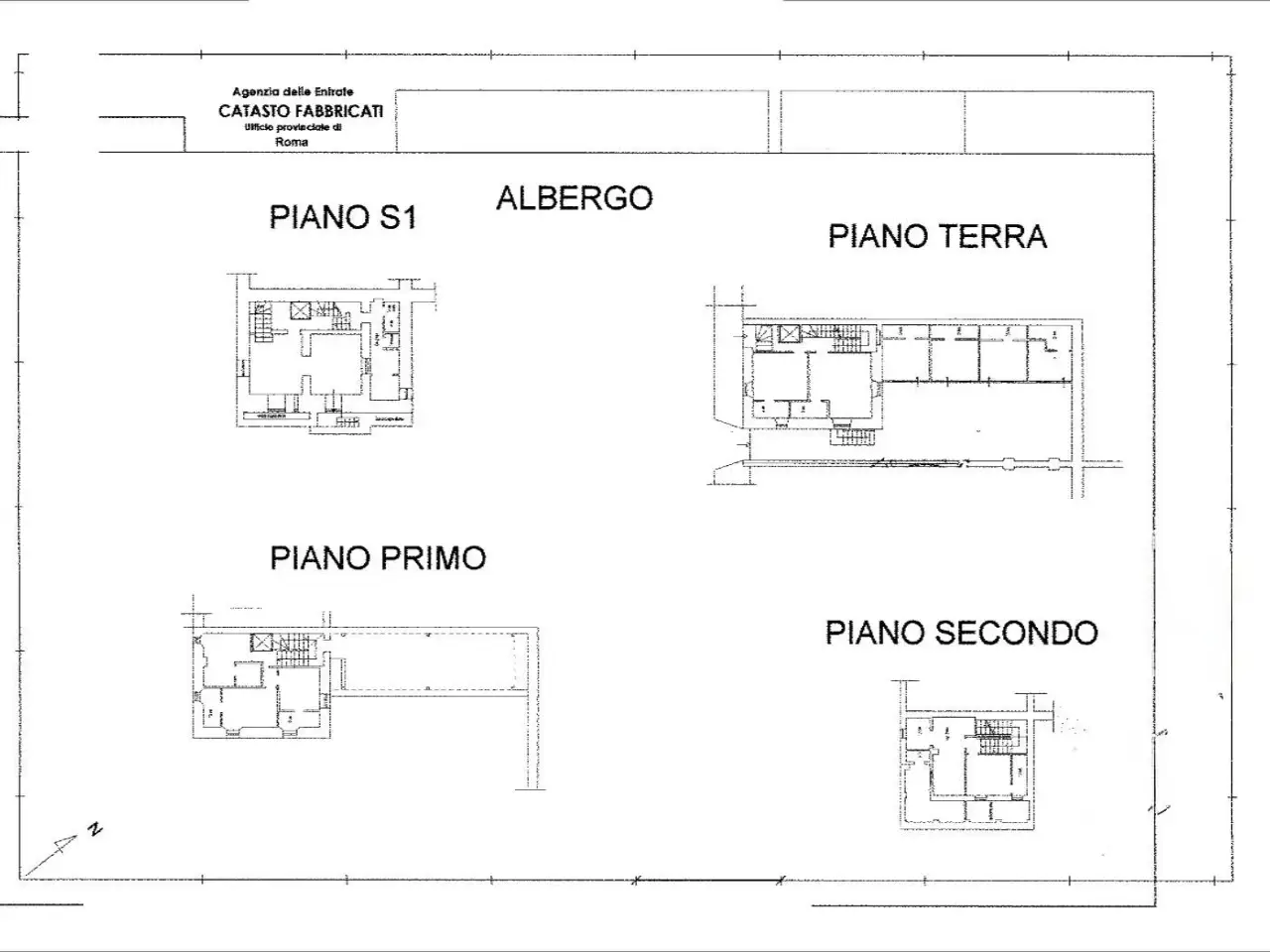 Esercizio commerciale in Via Carlo Emanuele I, Roma, {3} - Planimetria 1