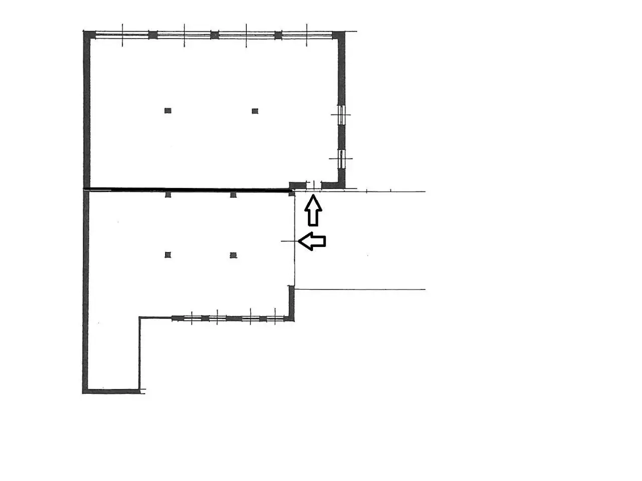 Negozio in Via Veronese 12, Pioltello, {3} - Planimetria 1