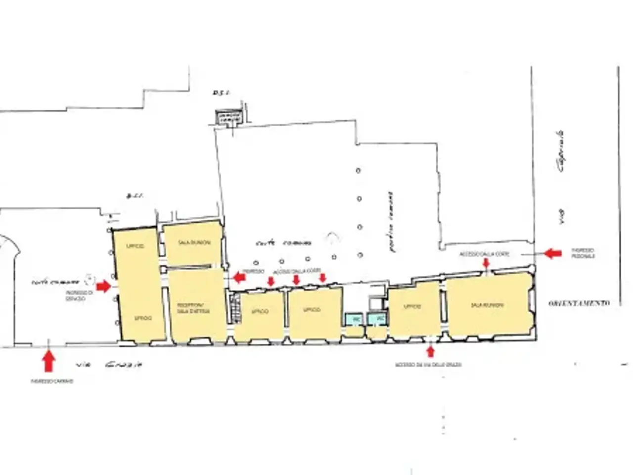 Ufficio in Via Elia Capriolo 48, Brescia, {3} - Planimetria 1