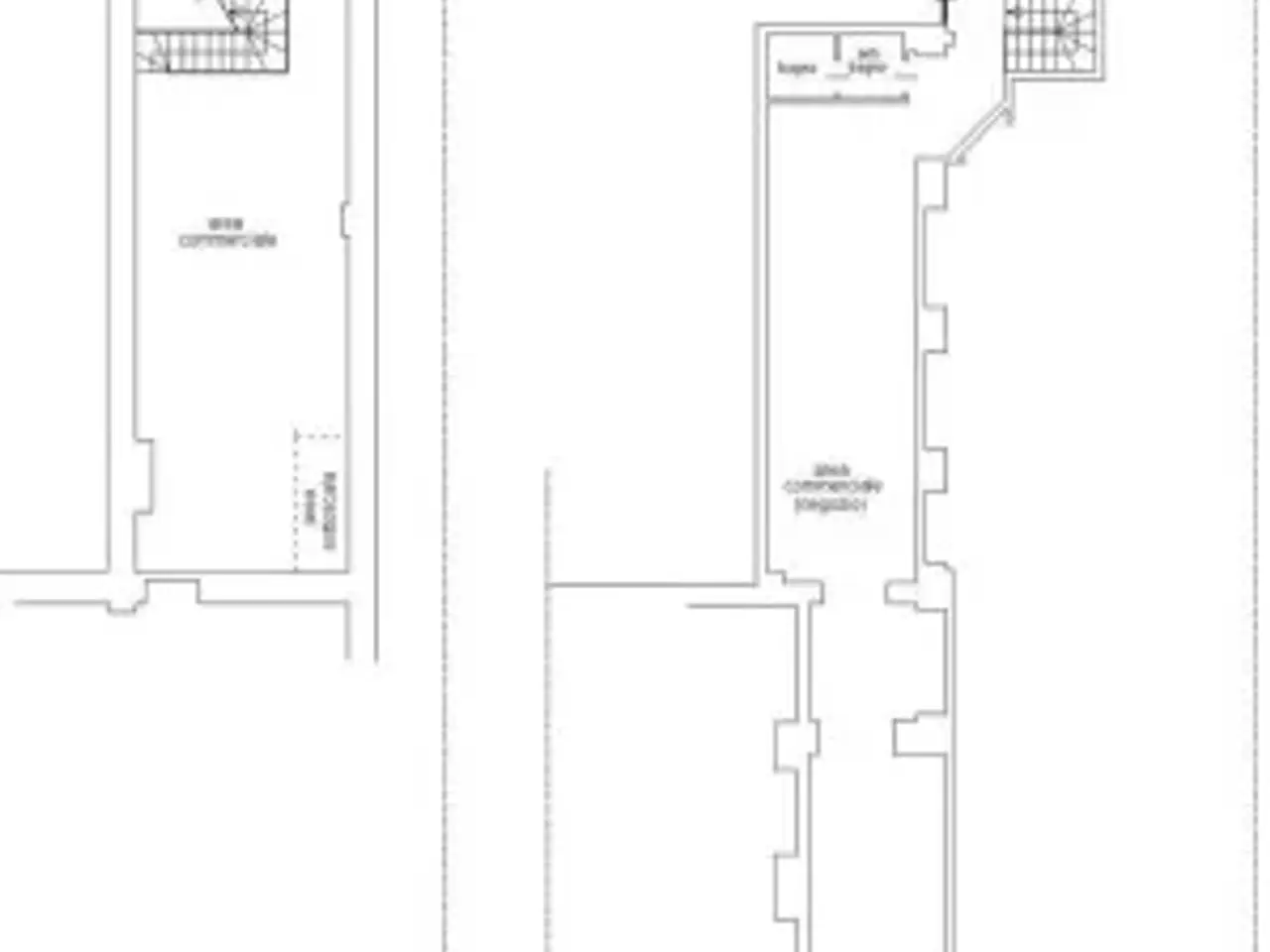 Negozio in Via Cernaia 16, Torino, {3} - Planimetria 1