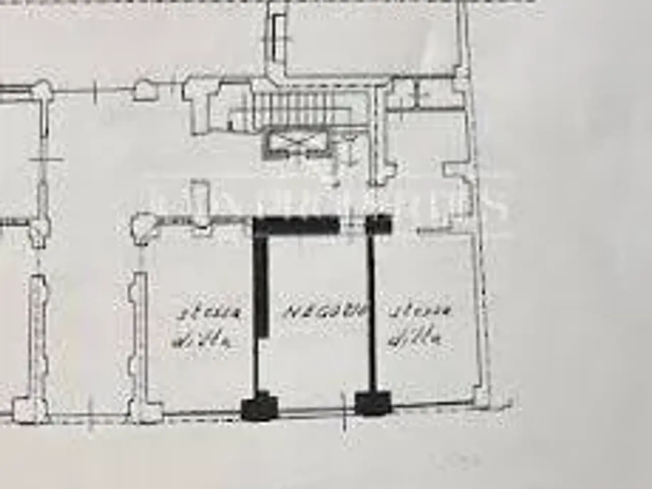 Negozio in Foro Buonaparte 63, Milano, {3} - Planimetria 1