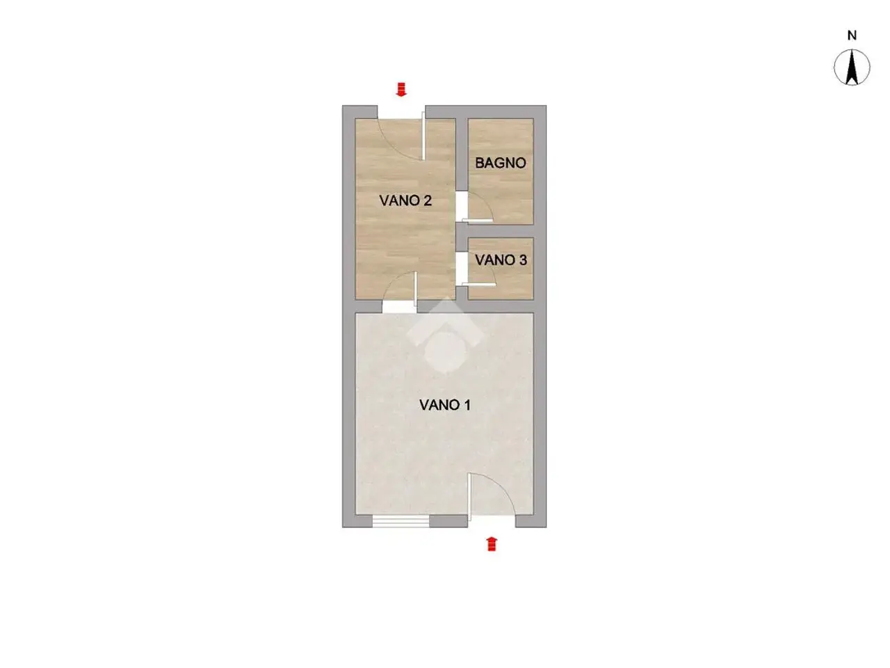 Negozio in Corso Italia, Napoli, {3} - Planimetria 1