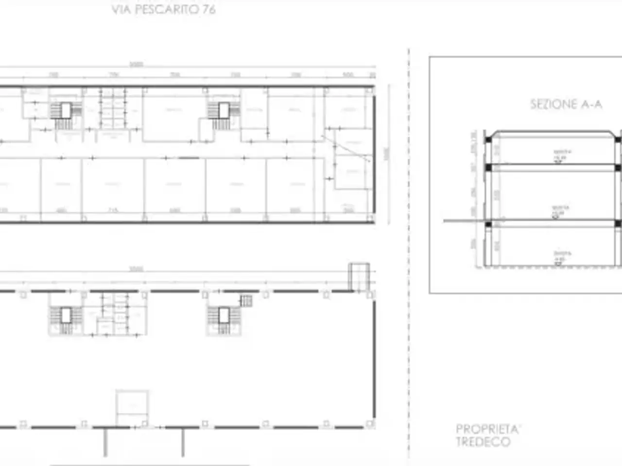 Capannone in Via Pescarito 76, San Mauro Torinese, {3} - Planimetria 1