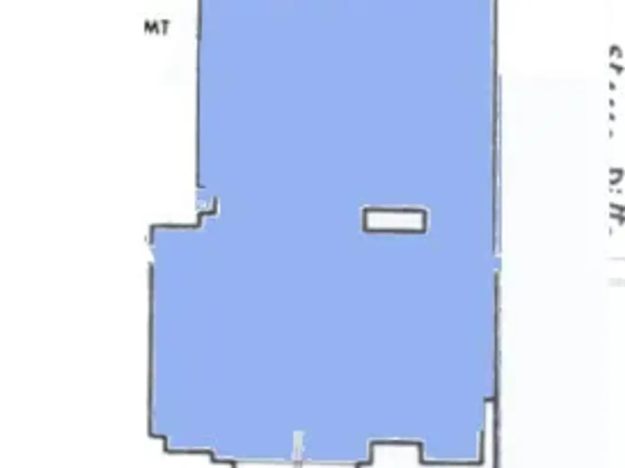 Negozio in Via Montepellegrino, Palermo, {3} - Planimetria 1