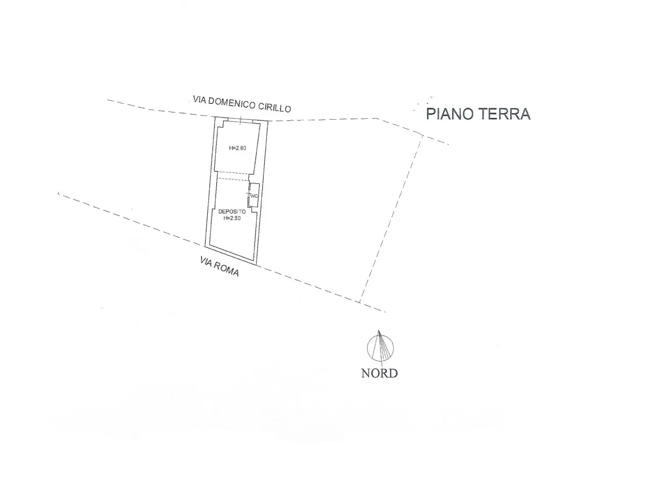 Studio in Via Domenico Cirillo, Cisternino, {3} - Planimetria 1